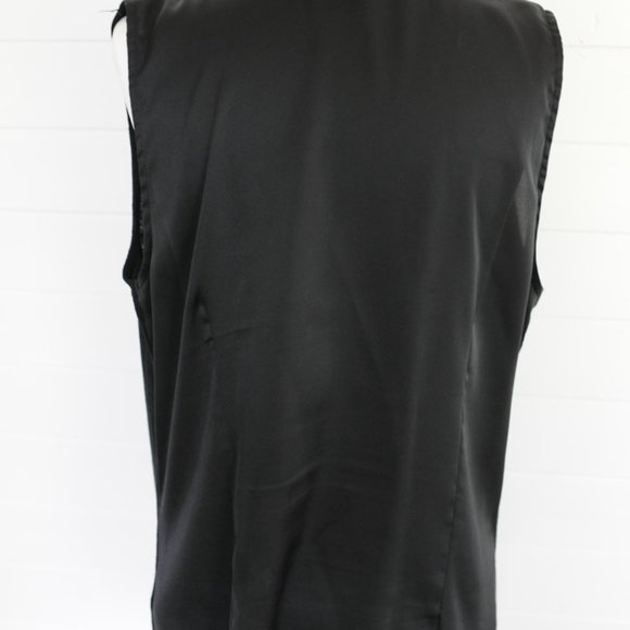 Black Cowel neck camisole top - Picture 3 of 5